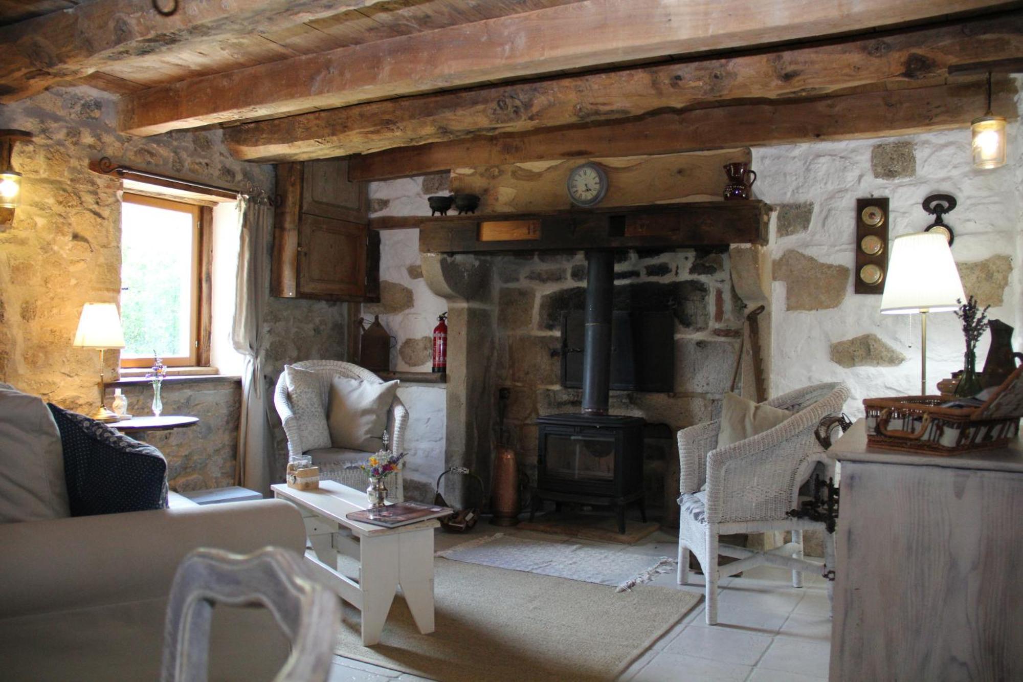 La Belle Ame Bed & Breakfast Saint-Priest-des-Champs Oda fotoğraf